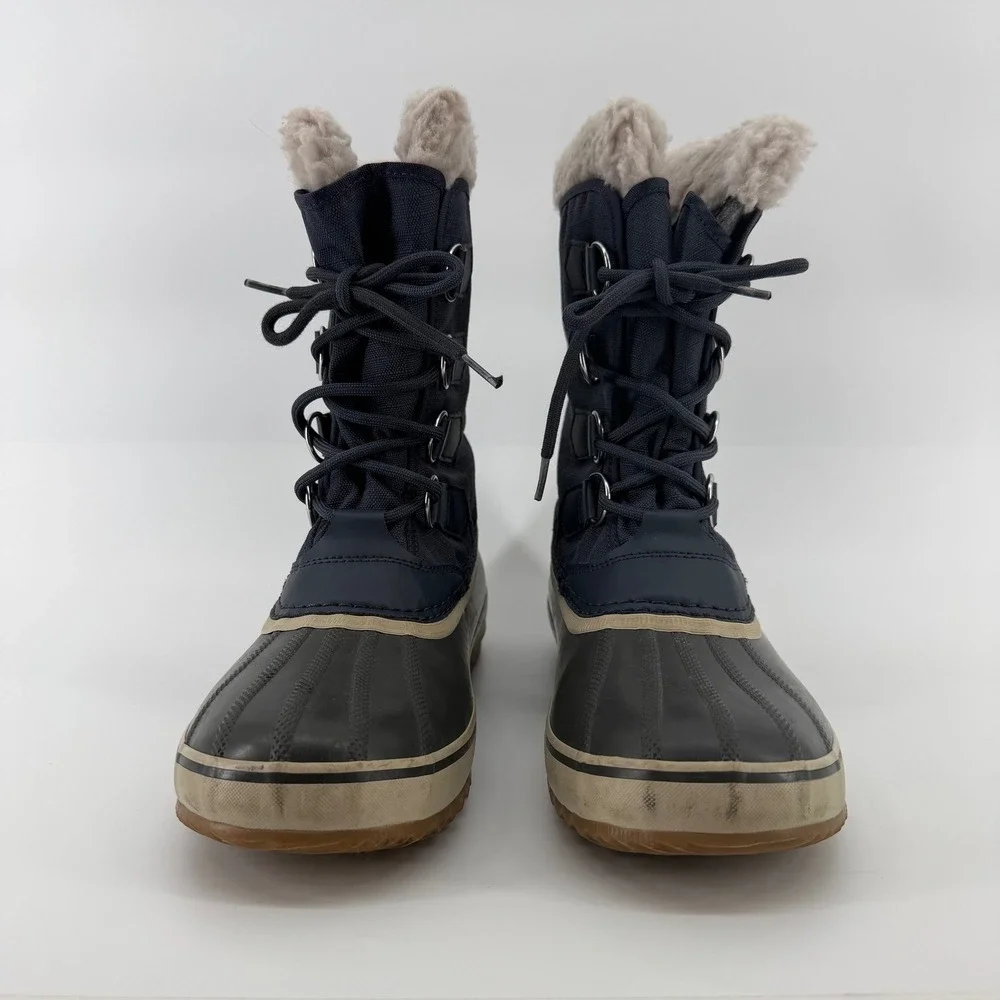 Sorel Caribou Mens Size 8 Insulated Waterproof Winter Boots‎ NM3487 Cold Weather